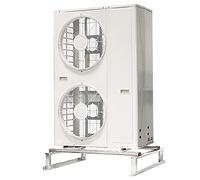 Support robuste pour climatiseur - Support au sol en acier inoxydable 304 pour mini unités divisées, sans conduits, système de support de condensateur de base de pompe à chaleur