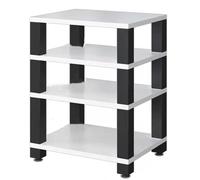 Support robuste pour composants audio HiFi - Étagère ouverte multifonction pour rangement multimédia organisé et configuration d'amplificateur, parfait pour le home cinéma et l'équipement audiovisuel
