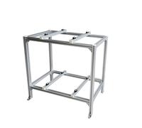 Support Robuste pour Mini-Split - Support Universel pour climatiseur avec Absorption des Chocs, Fixation sécurisée pour condenseur extérieur pour Mini-Splits (80 x 50 x 88 cm)