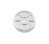 Support rond en acier inoxydable pour cuiseur vapeur, autocuiseur, insert marmite, plaque vapeur, cuisson du pain grillé, salade, facile à nettoyer, 22 cm