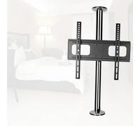 Support Rotatif à 360 degrés pour cloison de séparation, Support de Plafond inclinable et pivotant réglable, Compatible avec Les écrans de 32 à 55 Pouces(86-114cm)