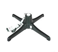 Support rotatif à 360° pour sapin de Noël, grand arbre de Noël, base rotative électrique réglable et stable avec moteur électrique, supports de troncs de 2,3 à 3,2 cm (UE)