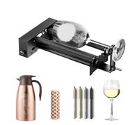 Support rotatif à rouleau pour gravure à 360 degrés sur bois, cuir, acrylique