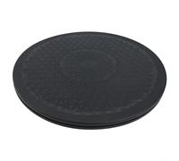Support rotatif à roulement à billes pour moniteur d'ordinateur avec matériau ABS robuste et maille à billes en acier, lisse et stable, rotation à 360 degrés (30 cm)
