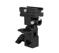 Support rotatif clignotant haute résistance pour appareil photo clignotant, angles de 180 degrés et support de parapluie B Mount Hot Shoe Mount Support de parapluie Speedlite Mount