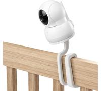 Support Rotatif Flexible Compatible Avec Le Babyphone Vtech Vm923/924 Sans Outils Ni Dommages Muraux-Blanc (Support Flexible)