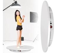Support rotatif motorisé pour photographie de produits - Plateforme silencieuse automatique avec télécommande et vitesse réglable
