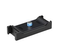 Support rotatif pour appareil photo - Construction légère en aluminium - Avec fentes pour chaussures froides - Support de base en alliage d'aluminium