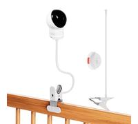 Support Rotatif pour babyphone vidéo Eufy Spaceview/Eufy Spaceview Pro/Eufy Spaceview S, adapté au Cadre de lit ou aux Meubles, Support de caméra pour bébé Eufy Spaceview, Aucun perçage requis
