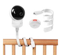 Support Rotatif pour babyphone vidéo Eufy Spaceview/Eufy Spaceview Pro/Eufy Spaceview S, adapté au Cadre de lit ou aux Meubles, Support de caméra pour bébé Eufy Spaceview, Aucun perçage requis