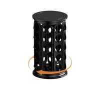 Support rotatif pour capsules de café, rangement de capsules de café, support rotatif pour sachets de thé de cuisine, support rotatif pour le salon, la cuisine, le bureau