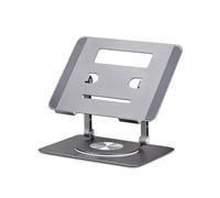 Support Rotatif pour PC Portable, Base Pivotante à 360°, Support Rotatif pour Bureau, Hauteur et