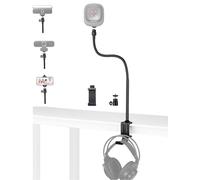 Support Rotatif pour Webcam 61 cm avec Crochet pour Casque Compatible avec AnkerWork C310 B600, Anker PowerConf C200, C300, C302 Webams