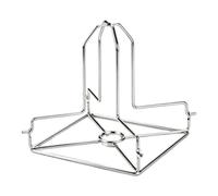 Support Rôtissage Poulet, Grille Pliable, Cuisson Uniforme, Accessoire BBQ | Gril À Volaille Vertical, Outil Pour Barbecue Pliant, Ustensile De Cuisson Homogène, Équipement De Rôtisserie Pour Four