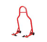 Support roue arrière pour, ensemble complet noir/rouge, Support roue, cadre Support talon automatique, outil réparation pneus Béquille lève arrière(Red)