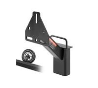 Support Roue de Secours Remorque Porte-pneu Capacité 73KG pour Plupart des Roues