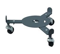 Support roulant Flora Roll Extens largeur réglable 30 à 42 cm gris