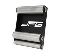 Support Rouleau Nettoyage pour roue pour moto - Stand Entretien pour chaîne avec Roulements Rapides, Acier et pour aluminium, Charge 220kg, Largeur Pneu 180mm, pour Garage et (Style A)