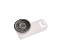Support + roulette de panier supérieur compatible Lave-vaisselle 7649011, BRANDT - 261050