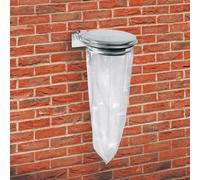 Support sac poubelle Rossignol acier galvanisé à chaud avec couvercle 110 L