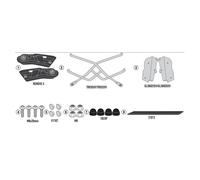 Givi Fixation sacoches pour Triumph Street Twin 900 / Bonneville 2016-2023 Argenté