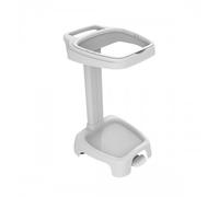 Support sacs poubelle 120 litres avec pédale et une roue de mobilité GILAC