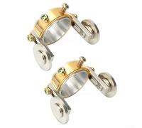 Support sans contact pour rail de guidage de torche plasma 60A/AG60/SG55, roue de butée en acier avec placage en laiton, résistant à la chaleur, hauteur réglable de 22 à 45 mm