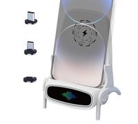 Support sans Fil - Support de téléphone Portable 9,6 x 8,8 x 14 cm - Station de Charge Mobile - Kit de de Puissance pour appareils magnétiques à Grande Vitesse - Système avancé de Module de