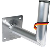 Support Sat 25cm Parabole Sat antenne Satellite Installation Sat Parabole Support Mural en Aluminium testé par Le TÜV