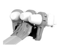 Support Satellite - CAHORS - BISAT G3C - 3 LNB - Astra 19,2°E, 23,5°E, 28,2°E - Réception Multi-Satellite