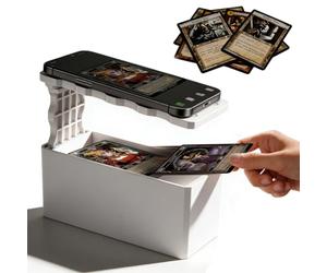 Support scanner de cartes à collectionner compatible avec l'application ManaBox, support de cartes à collectionner pour MTG TCG de taille standard, numérisation rapide et contrôle des prix, compatible