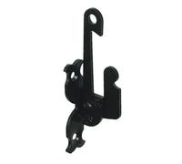 Support sécurité sur platine TORBELcataphorèse noir pour espagnolette - 753014l