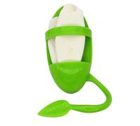 Support Sépia pour Perruches - Accessoires pour Cage À Oiseaux en Os De Seiche, Clip De Bol, Support Alimentaire Robuste | en Pierre Minérale pour Calopsitte, Conure, Inséparable, Pinsons,