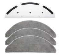 Support Serpillière Microfibre Pour Blaupunkt pour bluebot Support(1+3) | Compatible pour blaupunkt, pour bluebot, Homend, fixation pour facile, microfibre douce, pour sol pour bois carrelage