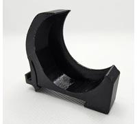 Support Shelly 1 ou Shelly 1 PM pour installation sur rail DIN, compteur Omega de 35 mm, câblage panneau électrique, automatisation domestique, haute résistance à la chaleur en PETG