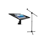 Support SLAP150 d'ordinateur portable / Tablette, pour régie + Pied Micro téléscopique pour chant, instruments de musique