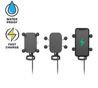 Support smartphone chargeur sans fil et étanche Ram tough-charge Noir
