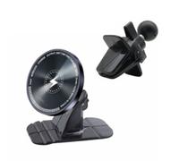 Support smartphone magnétique pour grille et tableau de bord avec chargeur 15W compatible Qi et MagS Callstel