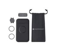 Support smartphone moto magnétique Shapeheart - noir - Noir - M