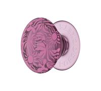 PopSockets Poignée de téléphone Transparente avec béquille Extensible, PopSockets pour téléphone, PopGrip translucide, Sava Sava Palms