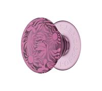 PopSockets Poignée de téléphone Transparente avec béquille Extensible, PopSockets pour téléphone, PopGrip translucide, Sava Sava Palms