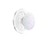 Support PopGrip Premium MagSafe Stand et Selfie Iridescent Iridescent Confetti white Popsockets