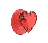 Support PopGrip Premium MagSafe Stand et Selfie Dichroic Heart Rosso Popsockets