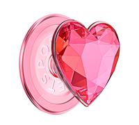Support PopGrip Premium MagSafe Stand et Selfie Dichroic Heart Neon Pink Popsockets