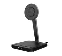 Support Smartphone Quad Lock Maison/Bureau - Double chargeur à induction MAG