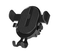 Support Smartphone Rotatif 360° Grille d'Aération Noir