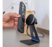 SP Connect – Support smartphone SPC+ – Chargeur sans fil, fixation aimantée – Bureau