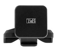 T’NB Support De Téléphone Magnétique pour Lecteur CD, Ultra Compact, Support Universel, Discret, pour Tous Les Téléphones, Qualité Optimale, Compact, Robuste - Noir