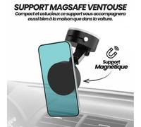 Support smartphone TNB Ventouse Magsafe Noir