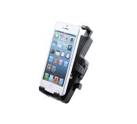 Support smartphone vélo fixation sur vis du capot de potence P2R Tmars Noir 122x52 mm/170x82 mm